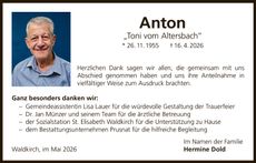 Ankündigung