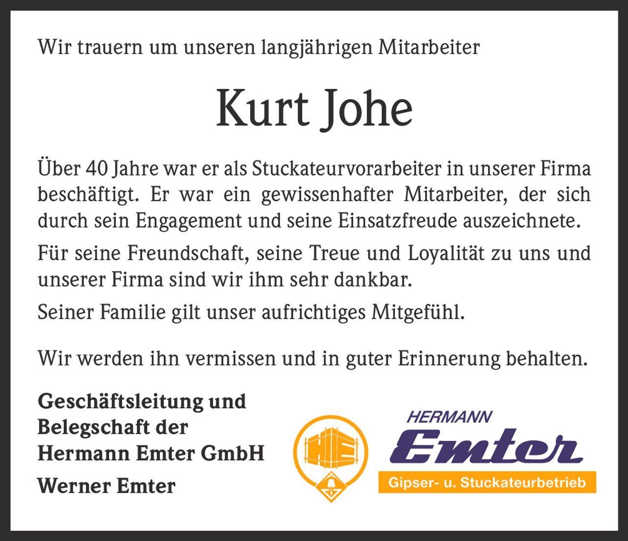 Ankündigung