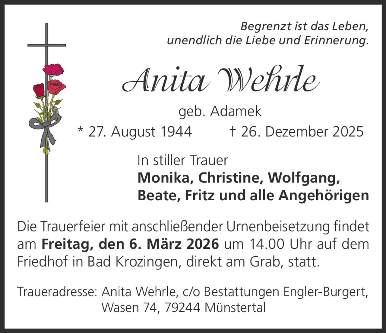 Ankündigung