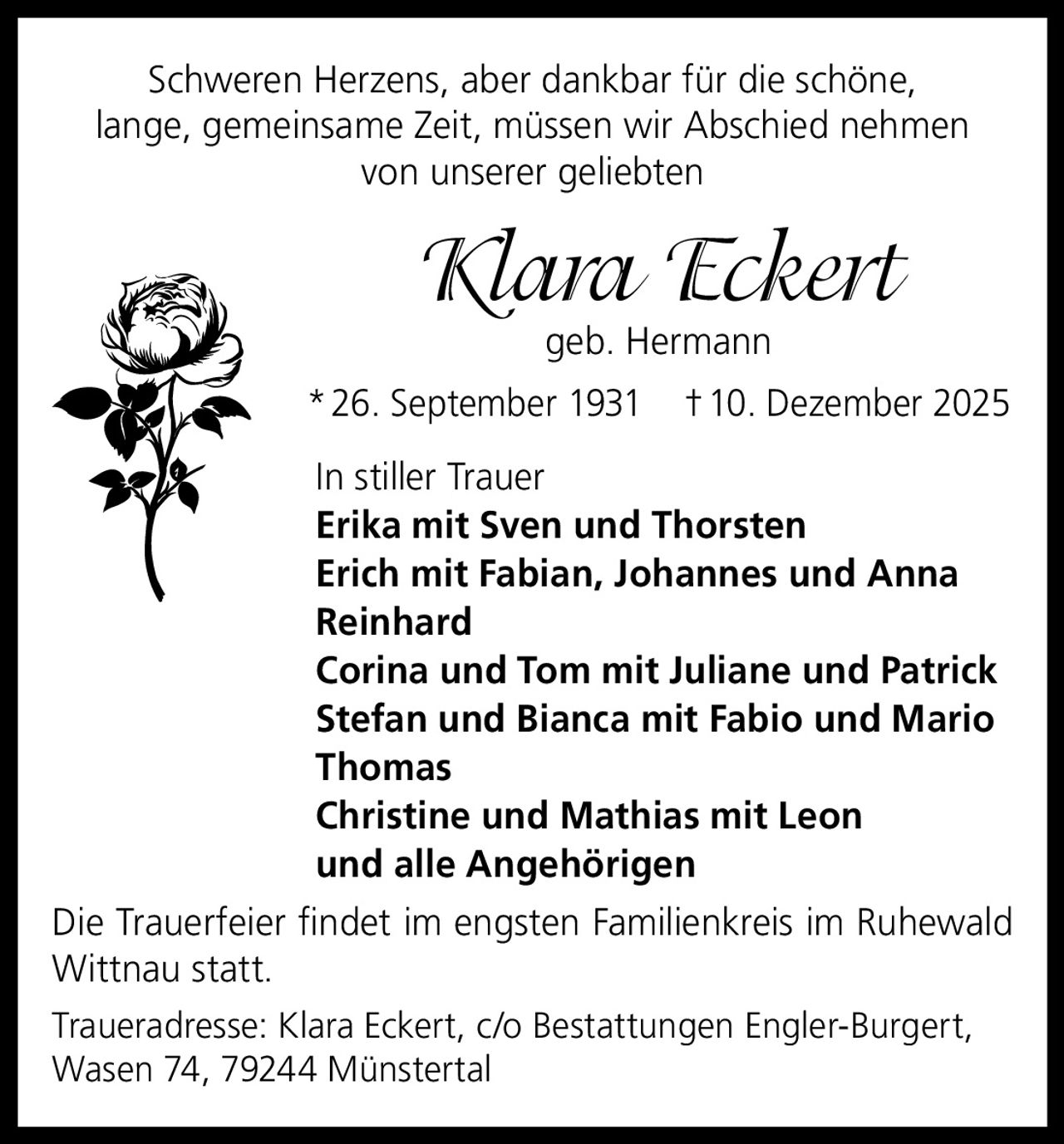 Announcement