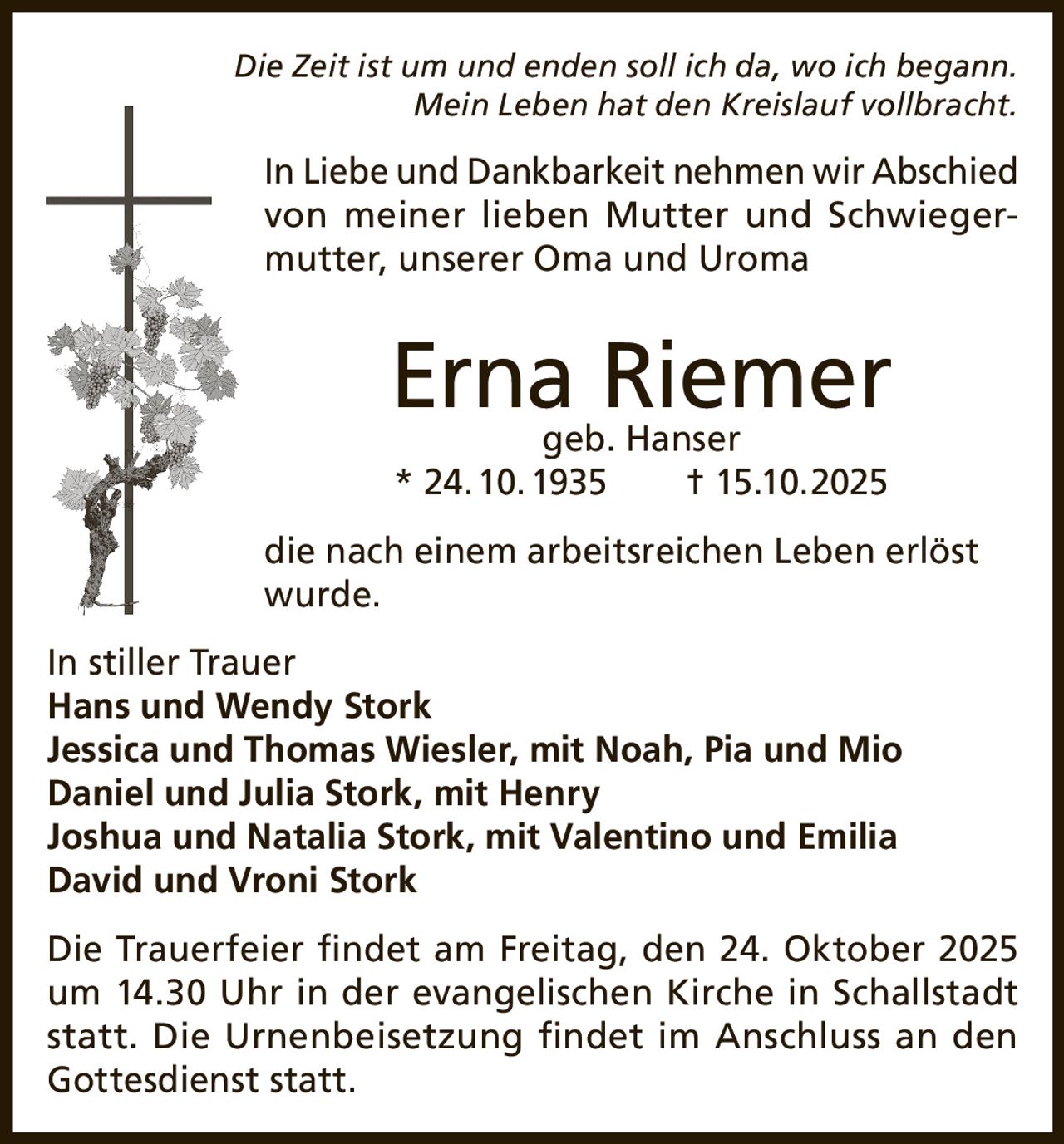Ankündigung