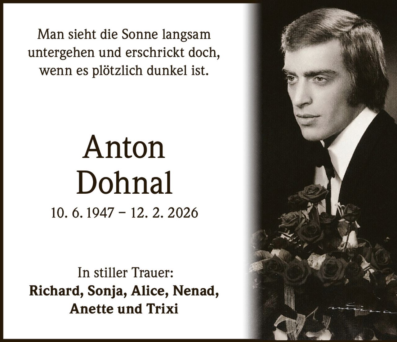 Ankündigung
