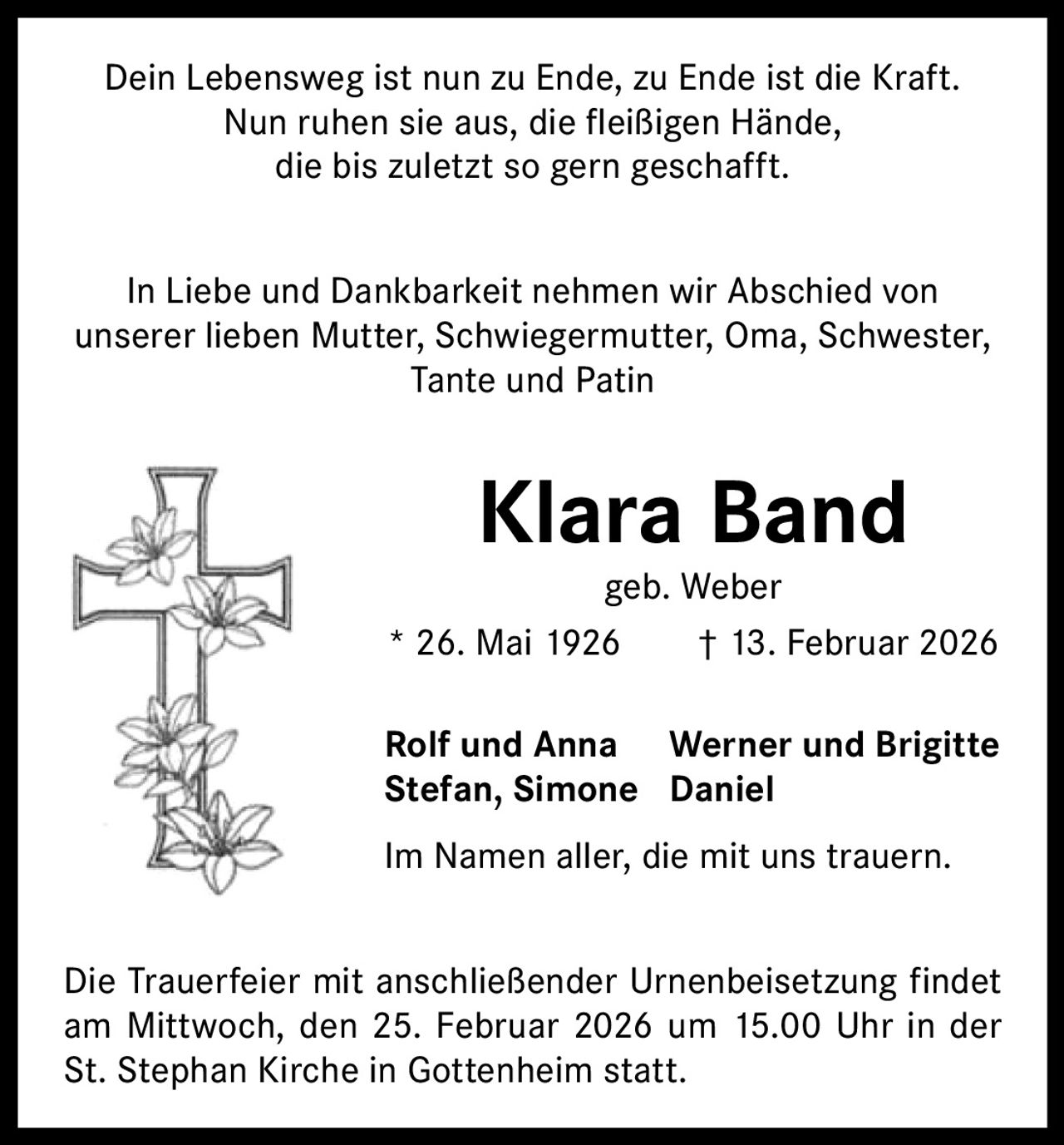 Ankündigung