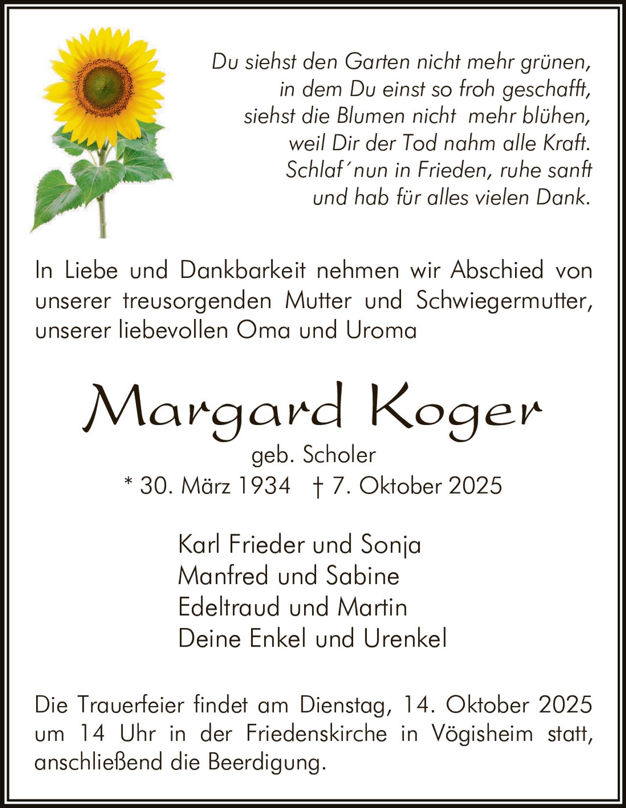 Ankündigung