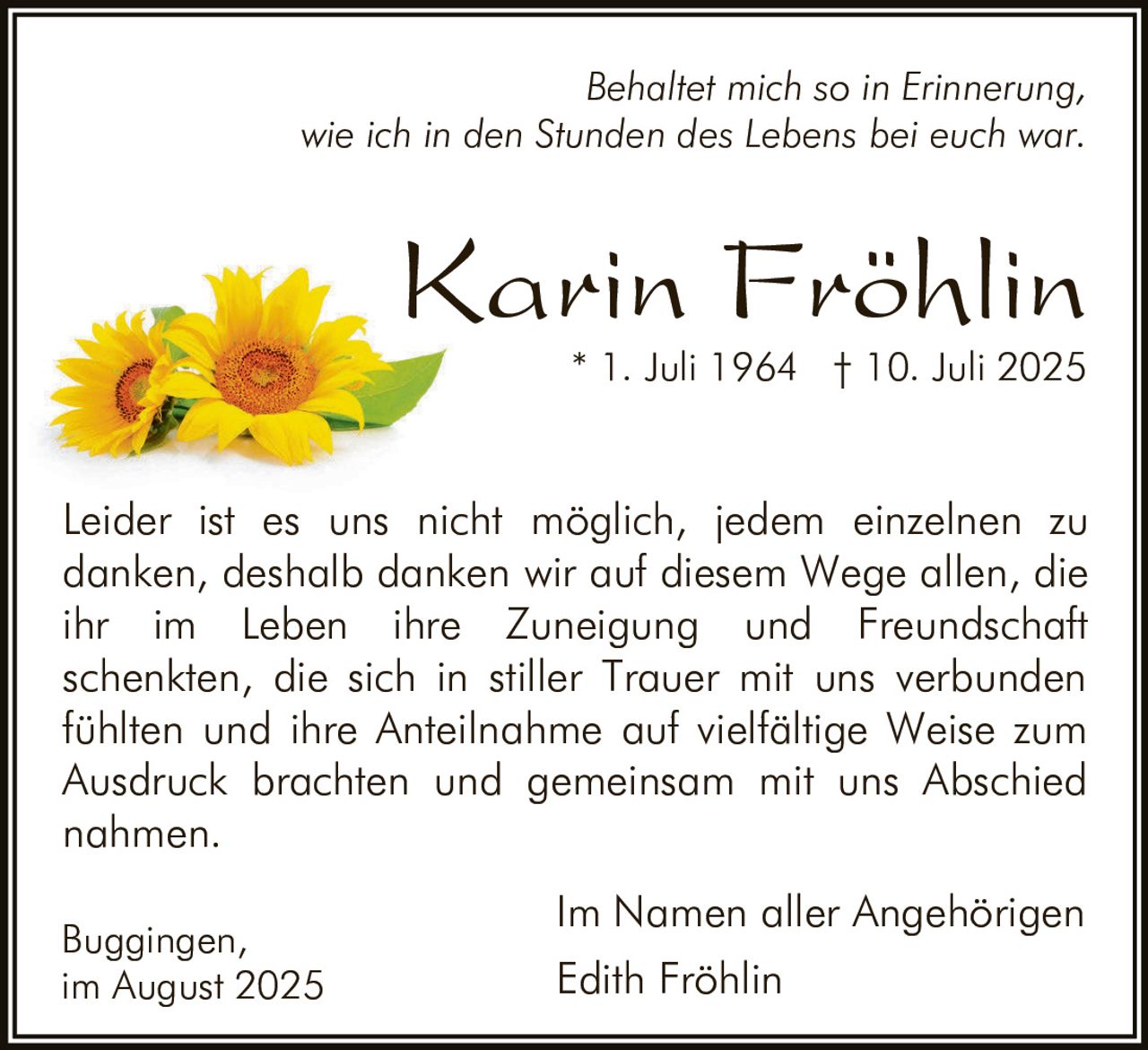 Ankündigung