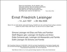 Ankündigung