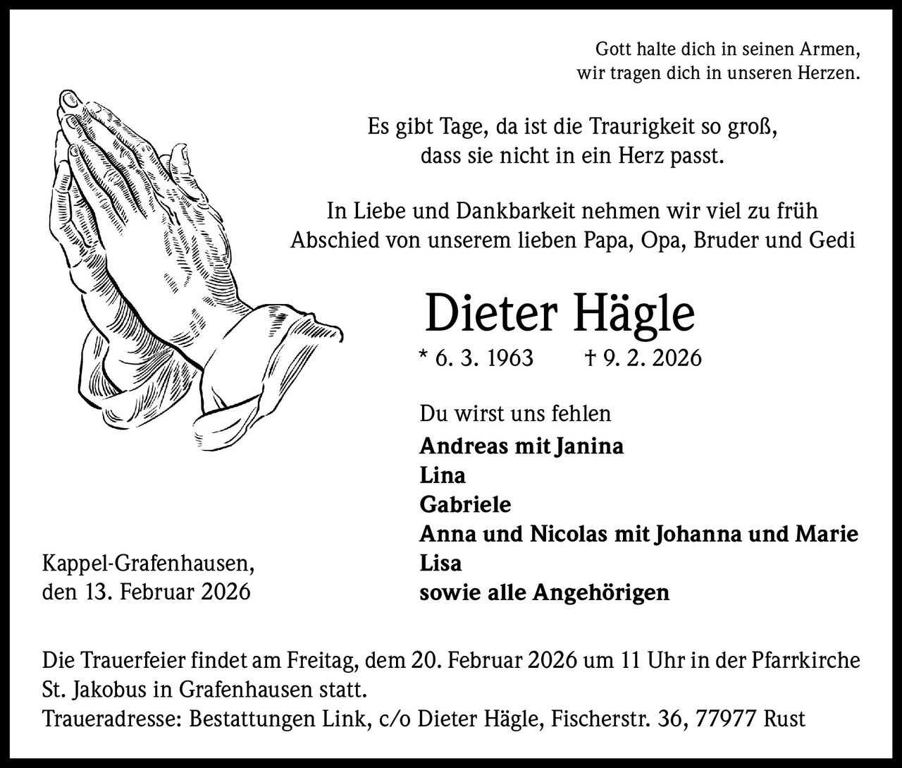 Ankündigung