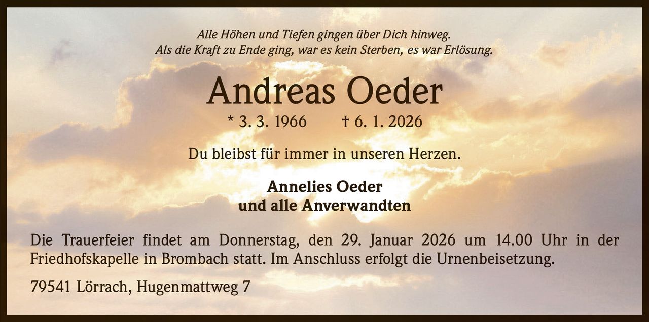 Ankündigung