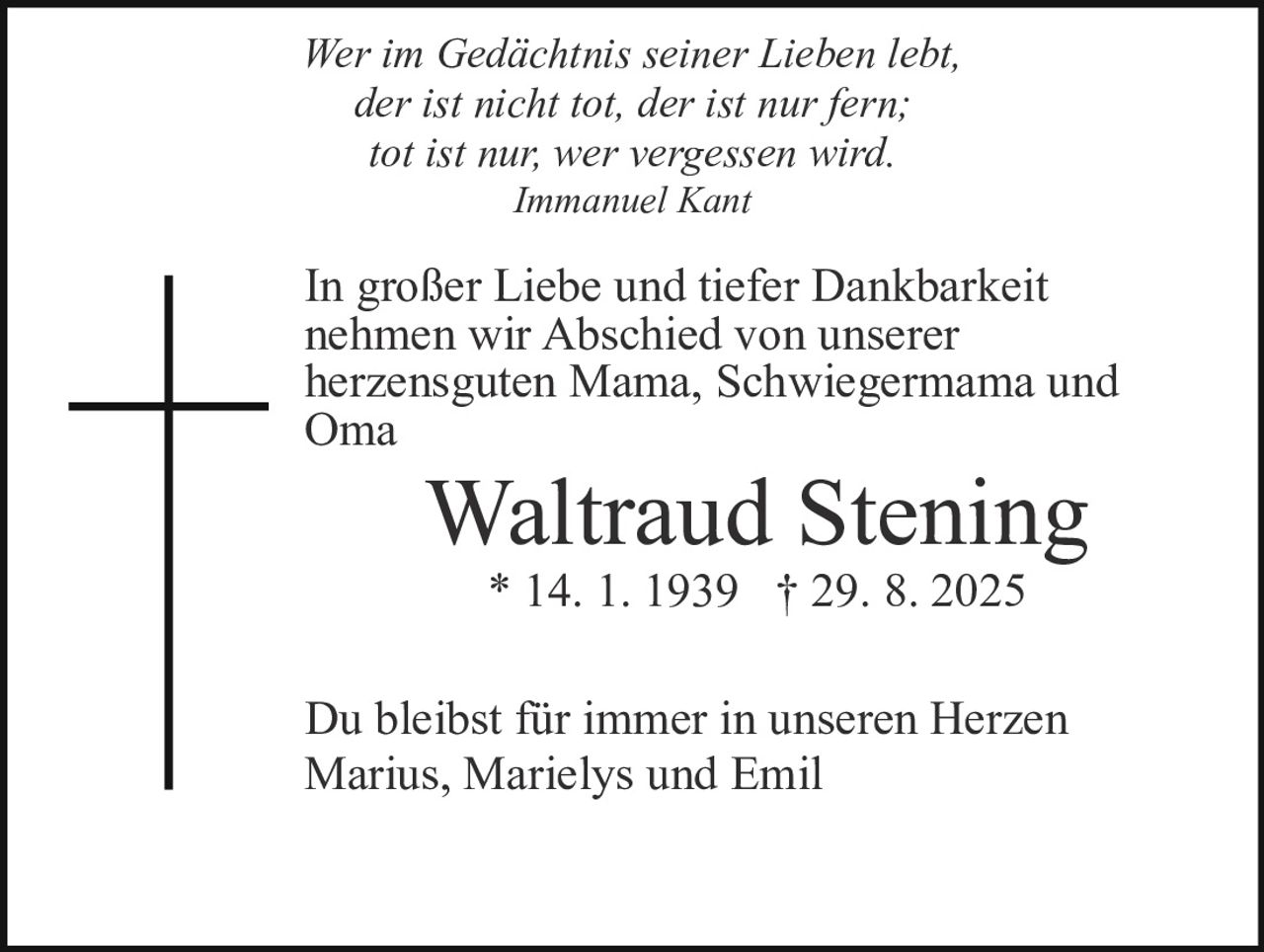 Ankündigung