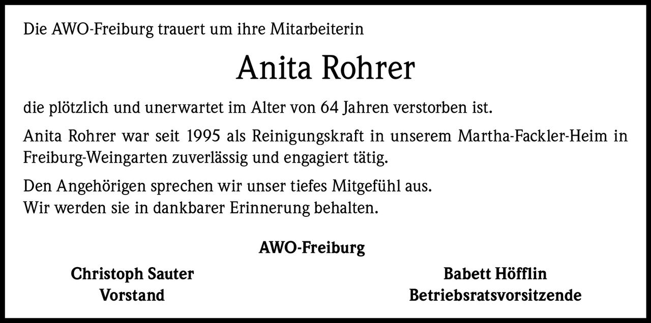 Ankündigung