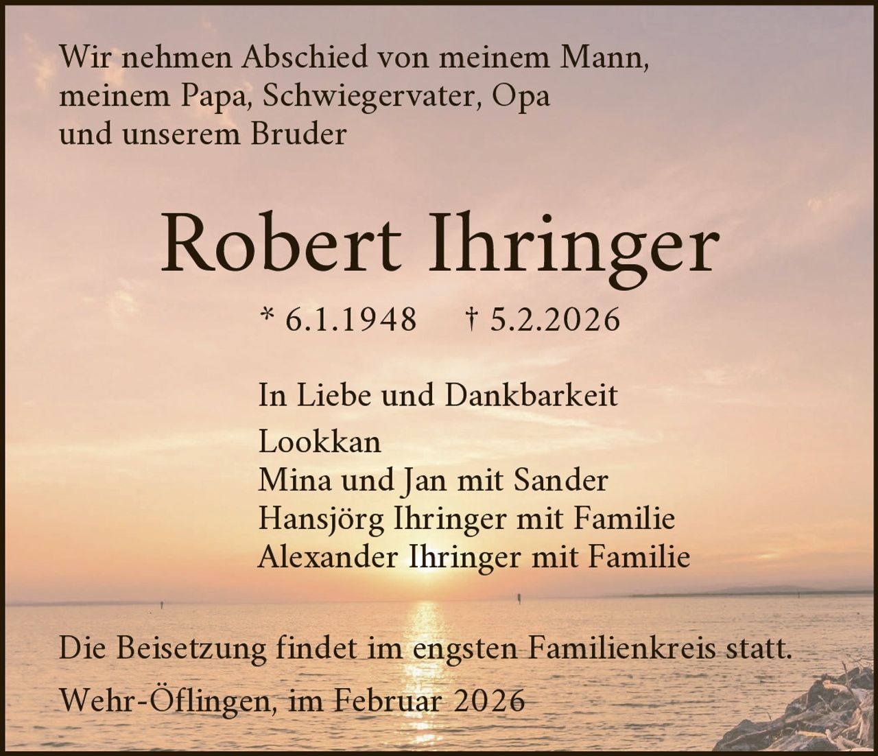 Ankündigung