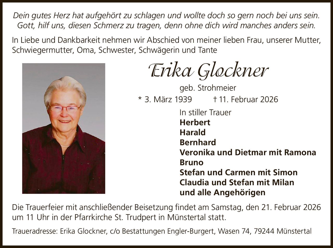 Ankündigung