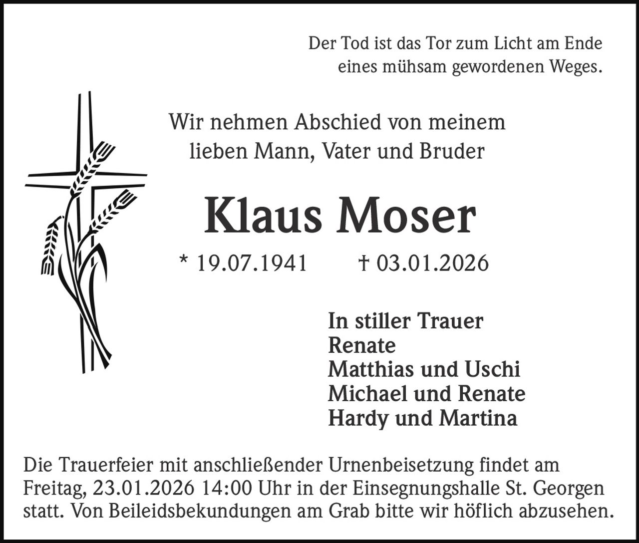 Ankündigung