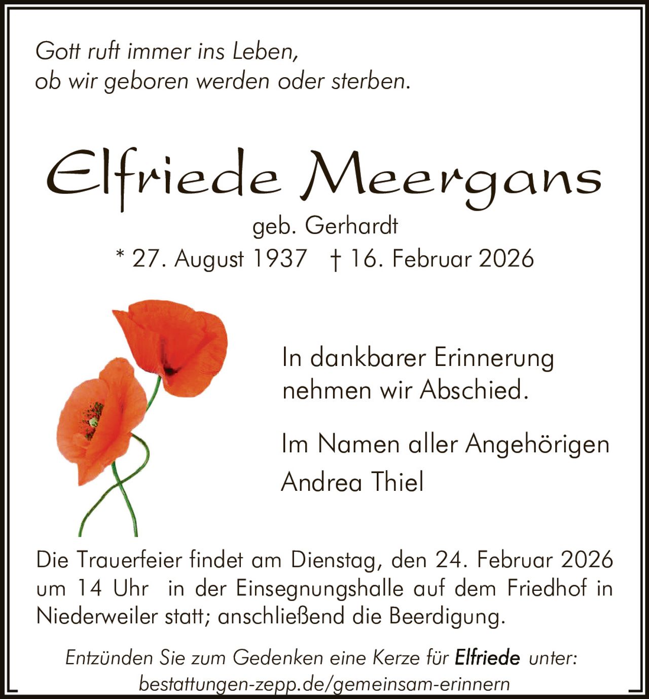Announcement