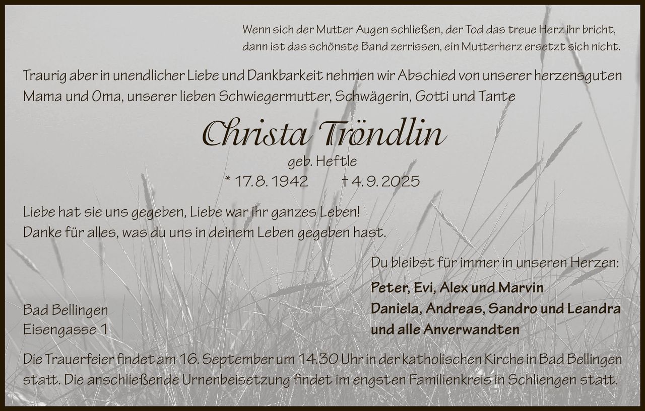 Ankündigung