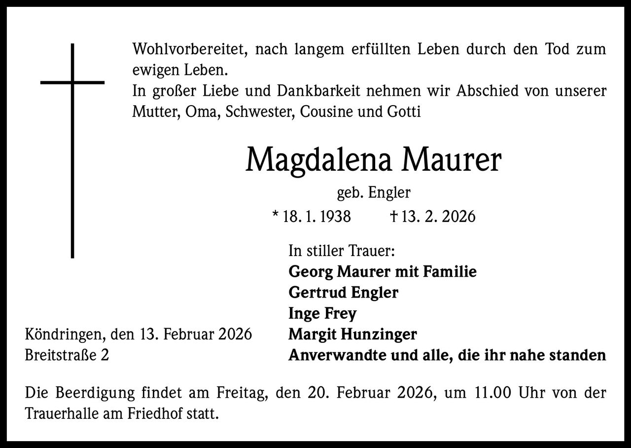 Ankündigung