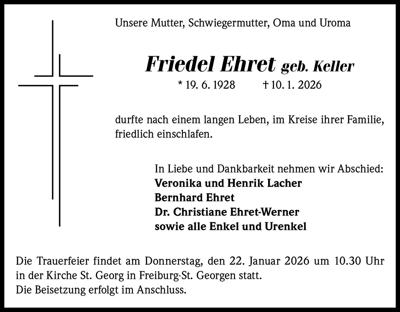 Ankündigung