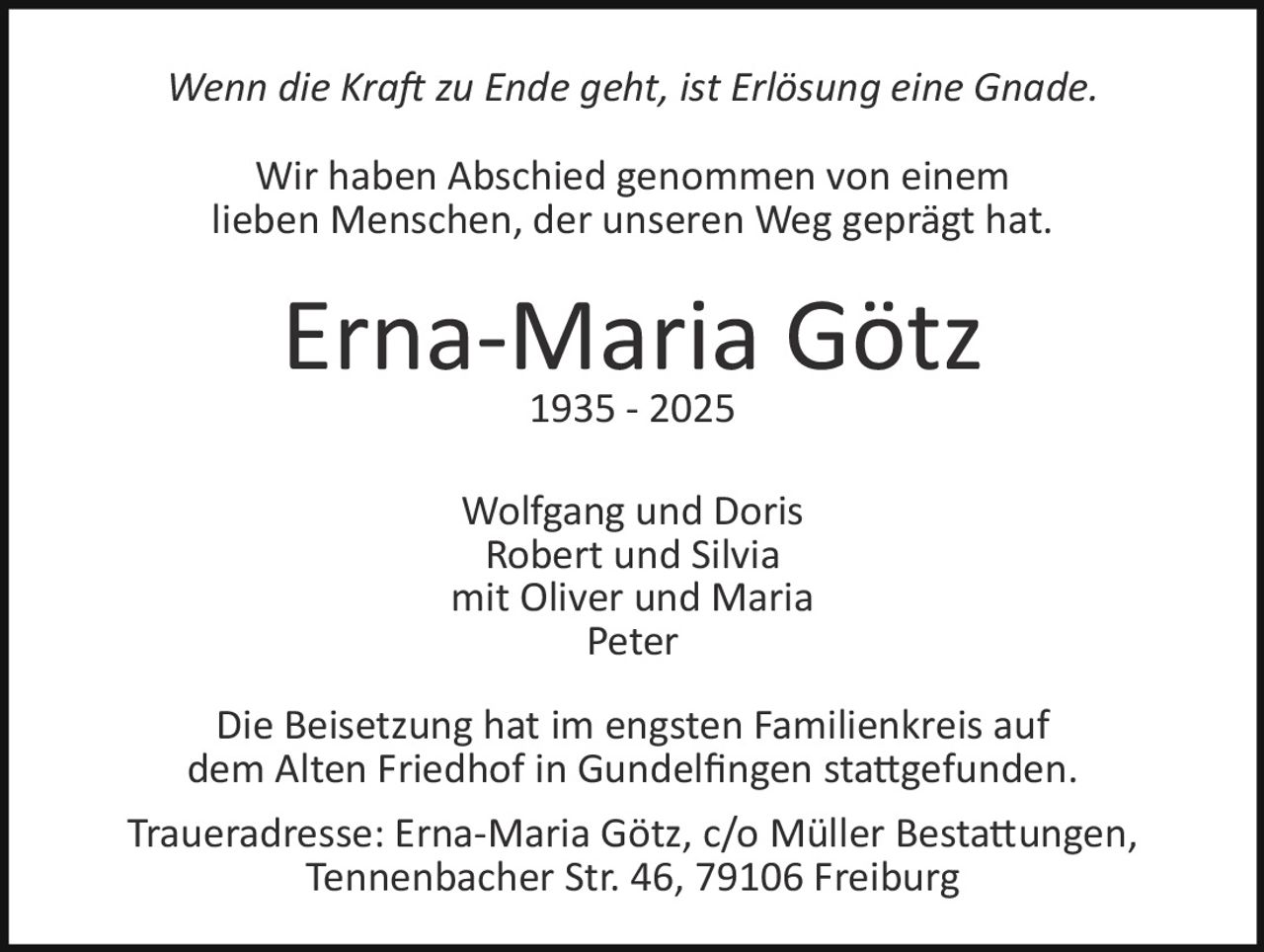 Ankündigung