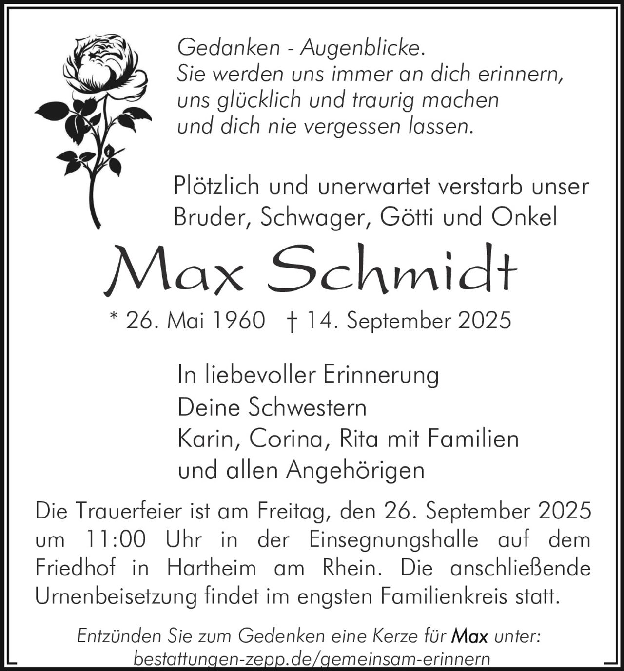 Ankündigung