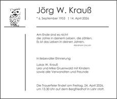 Ankündigung