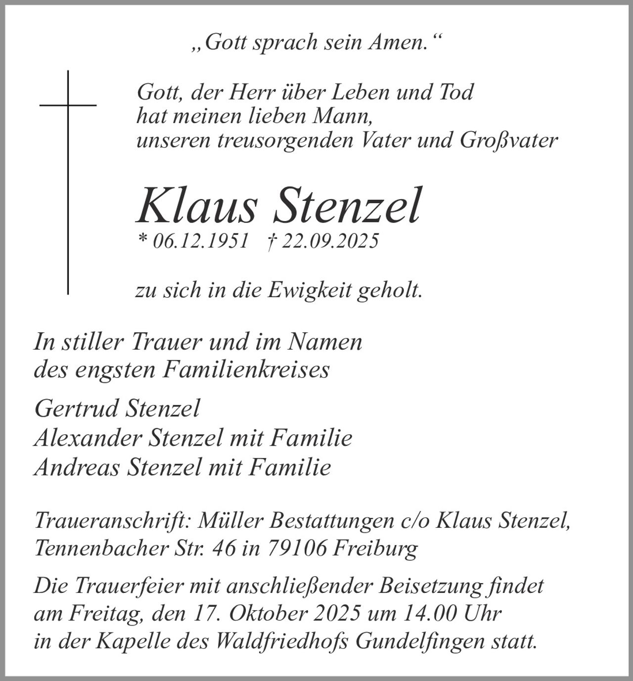 Ankündigung