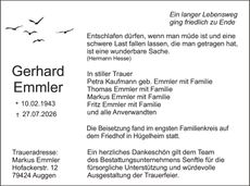 Ankündigung