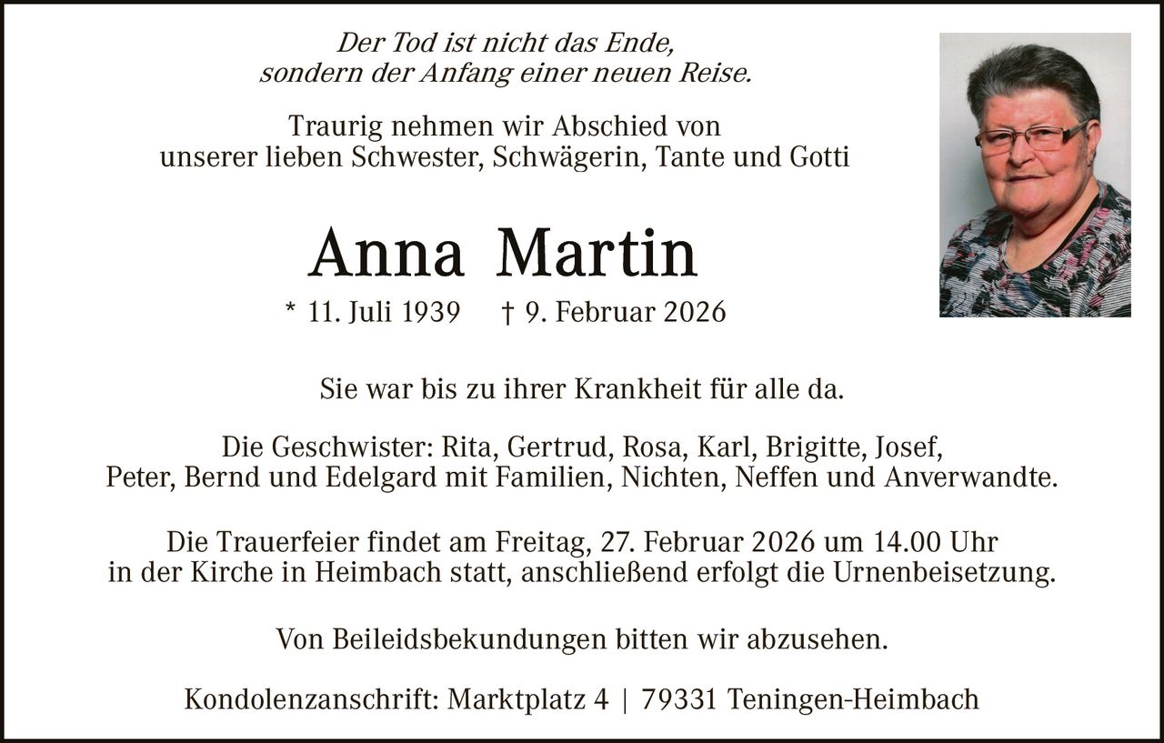Ankündigung