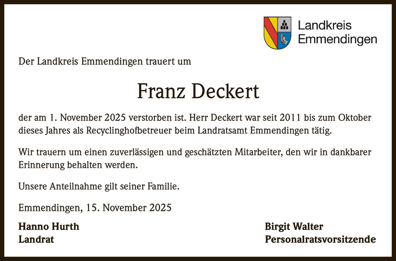 Announcement
