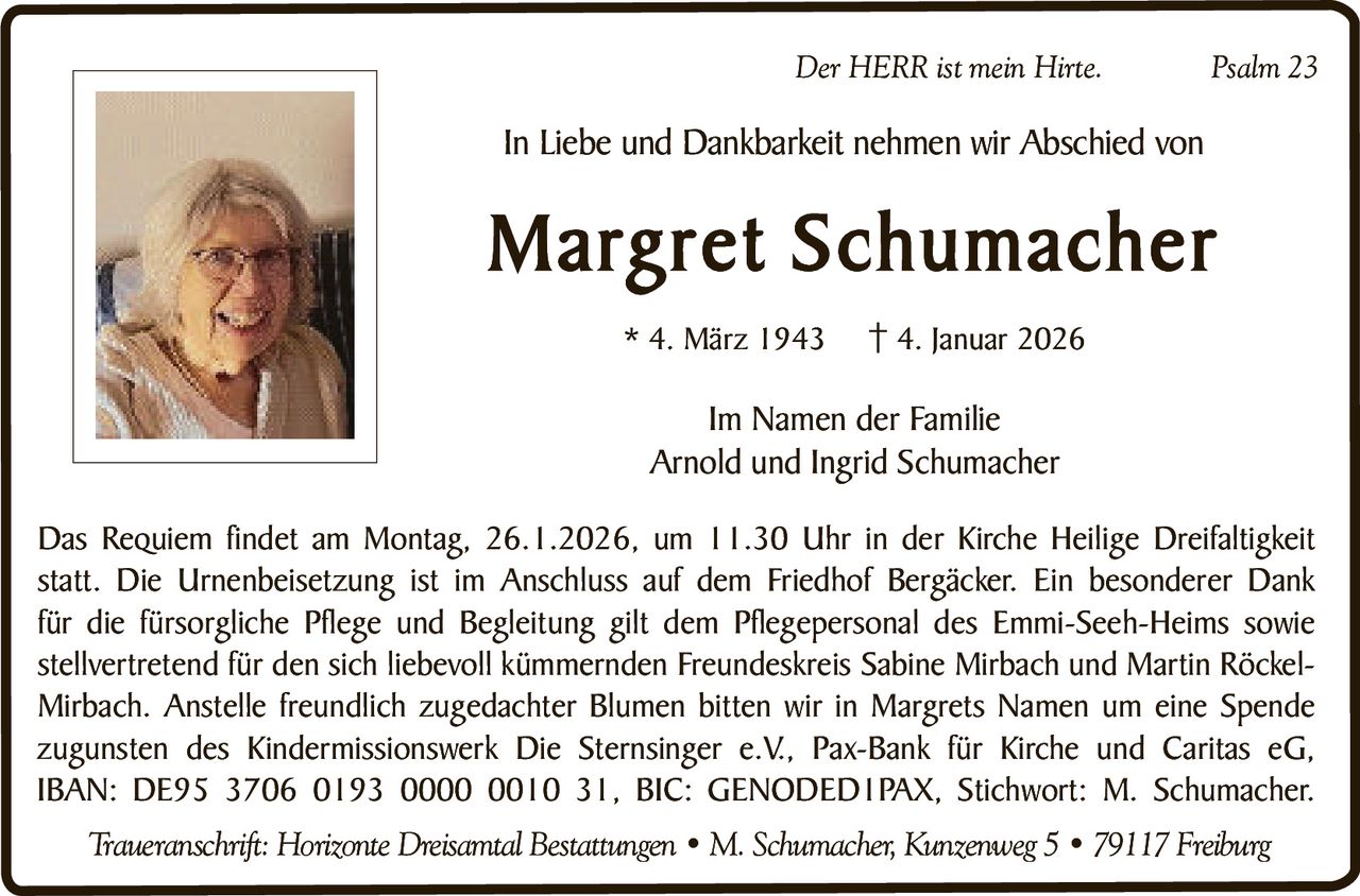 Ankündigung