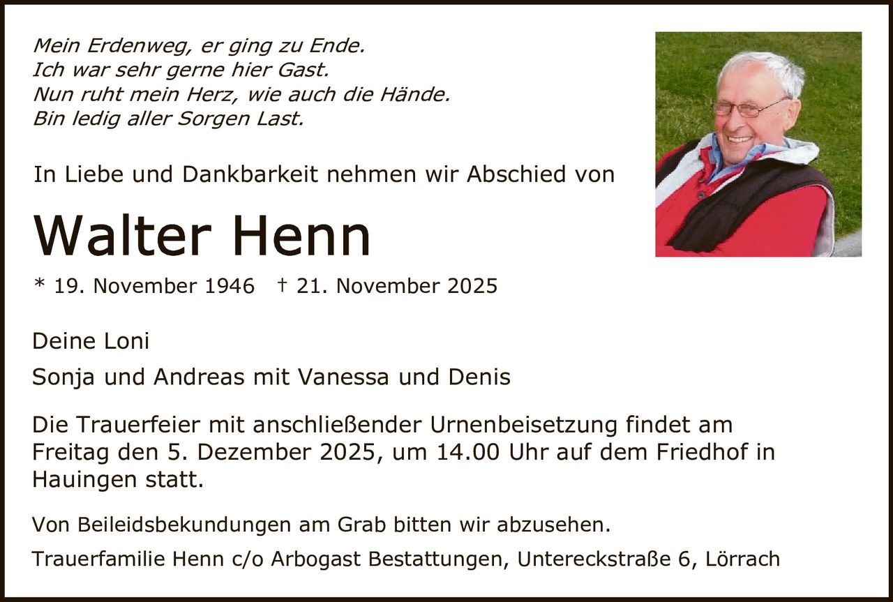 Ankündigung