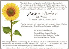 Ankündigung