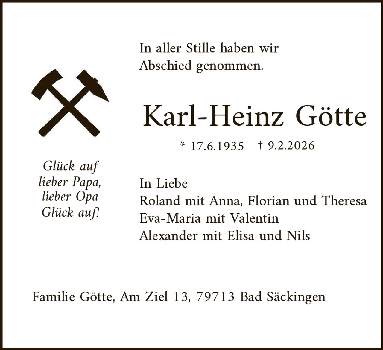 Ankündigung