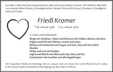 Ankündigung