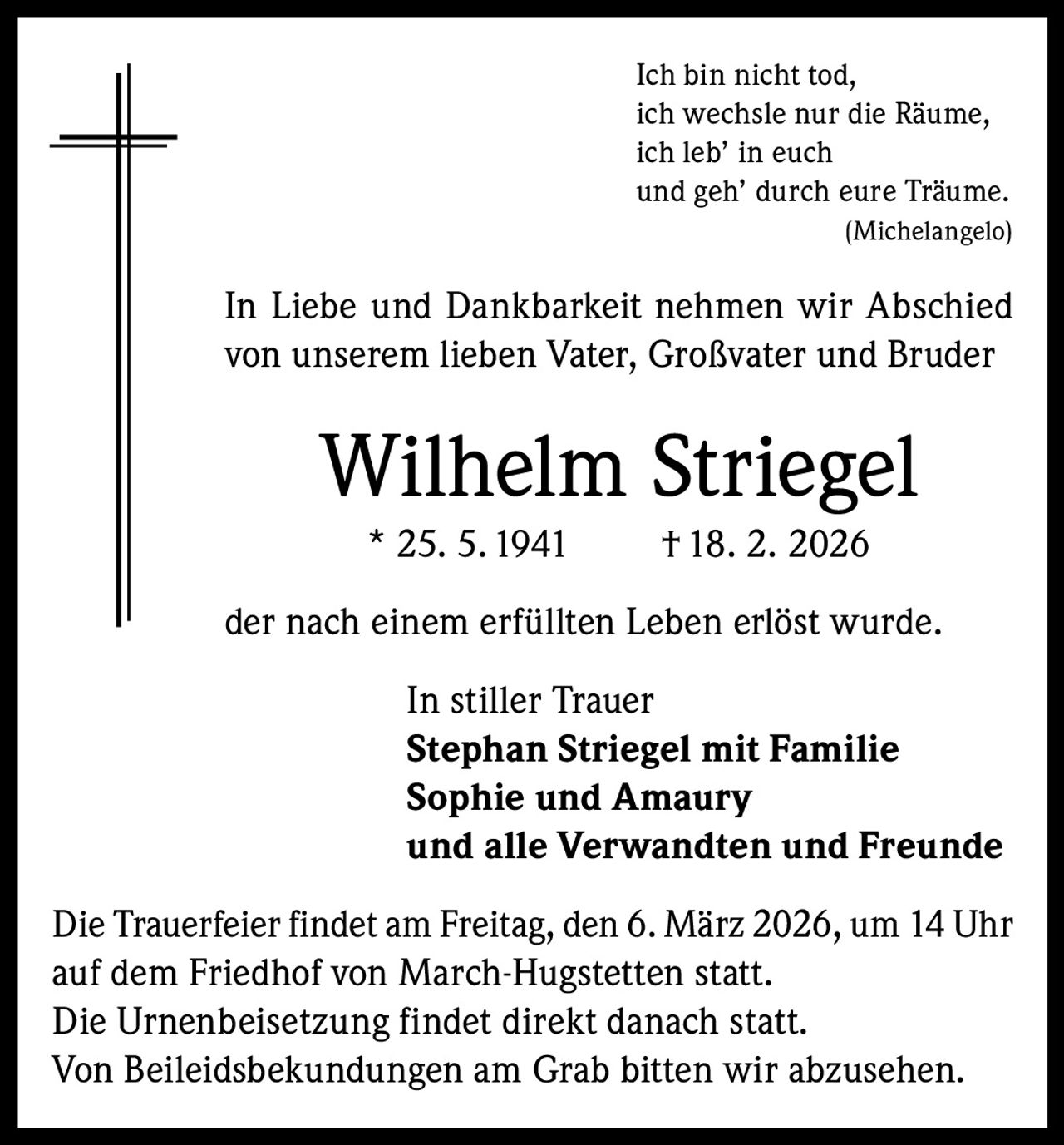 Ankündigung
