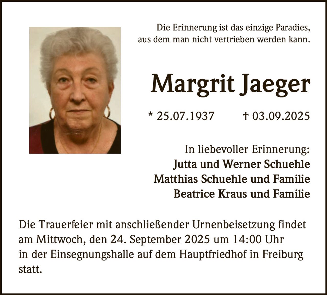 Ankündigung