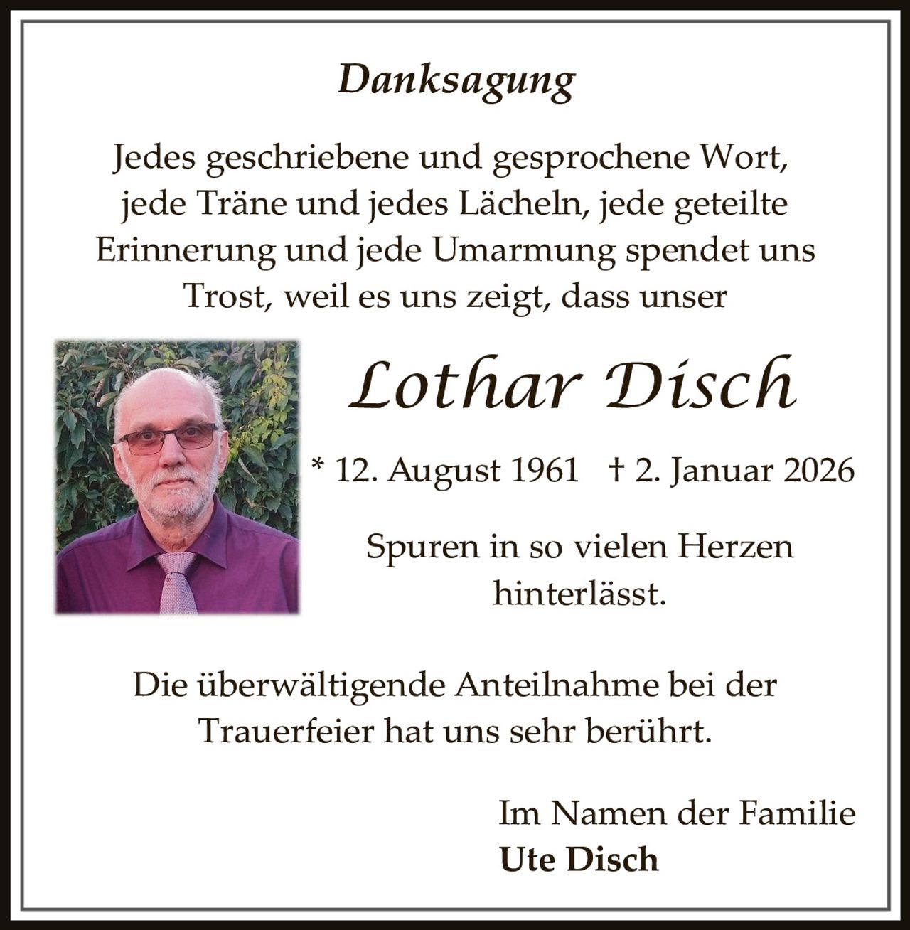 Ankündigung