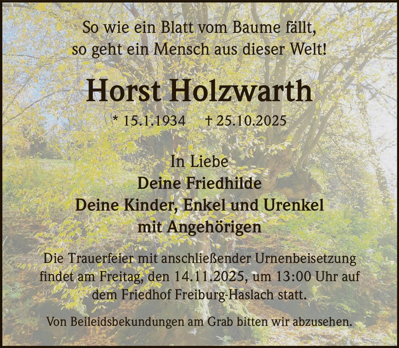 Announcement