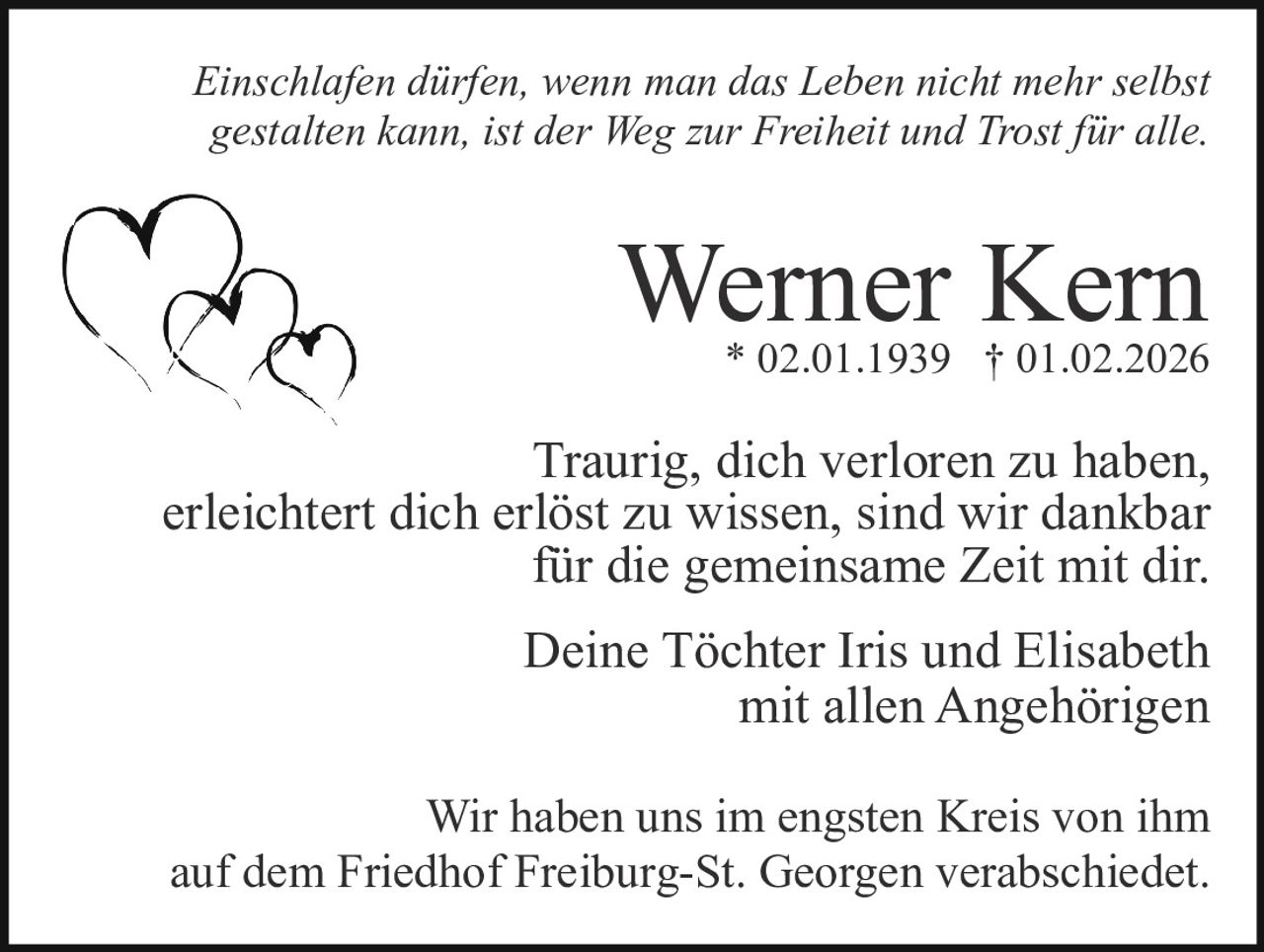 Ankündigung