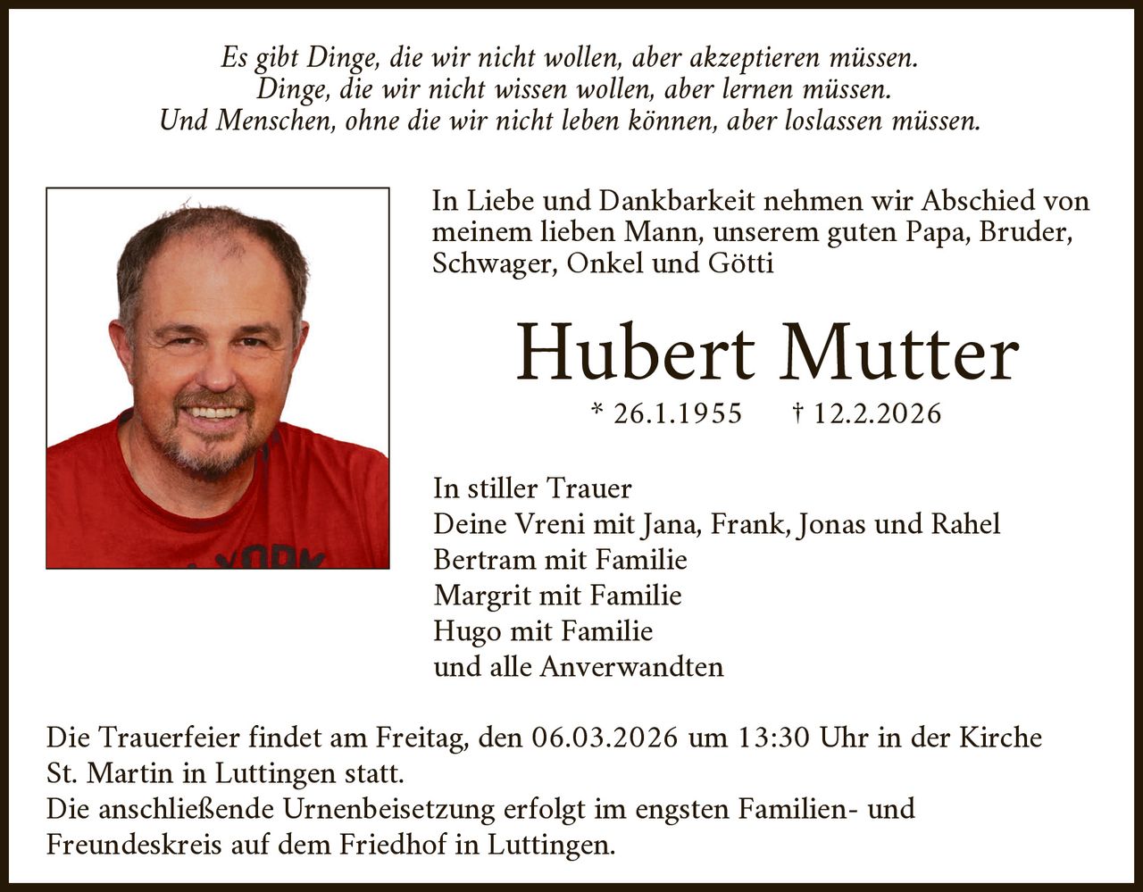 Ankündigung
