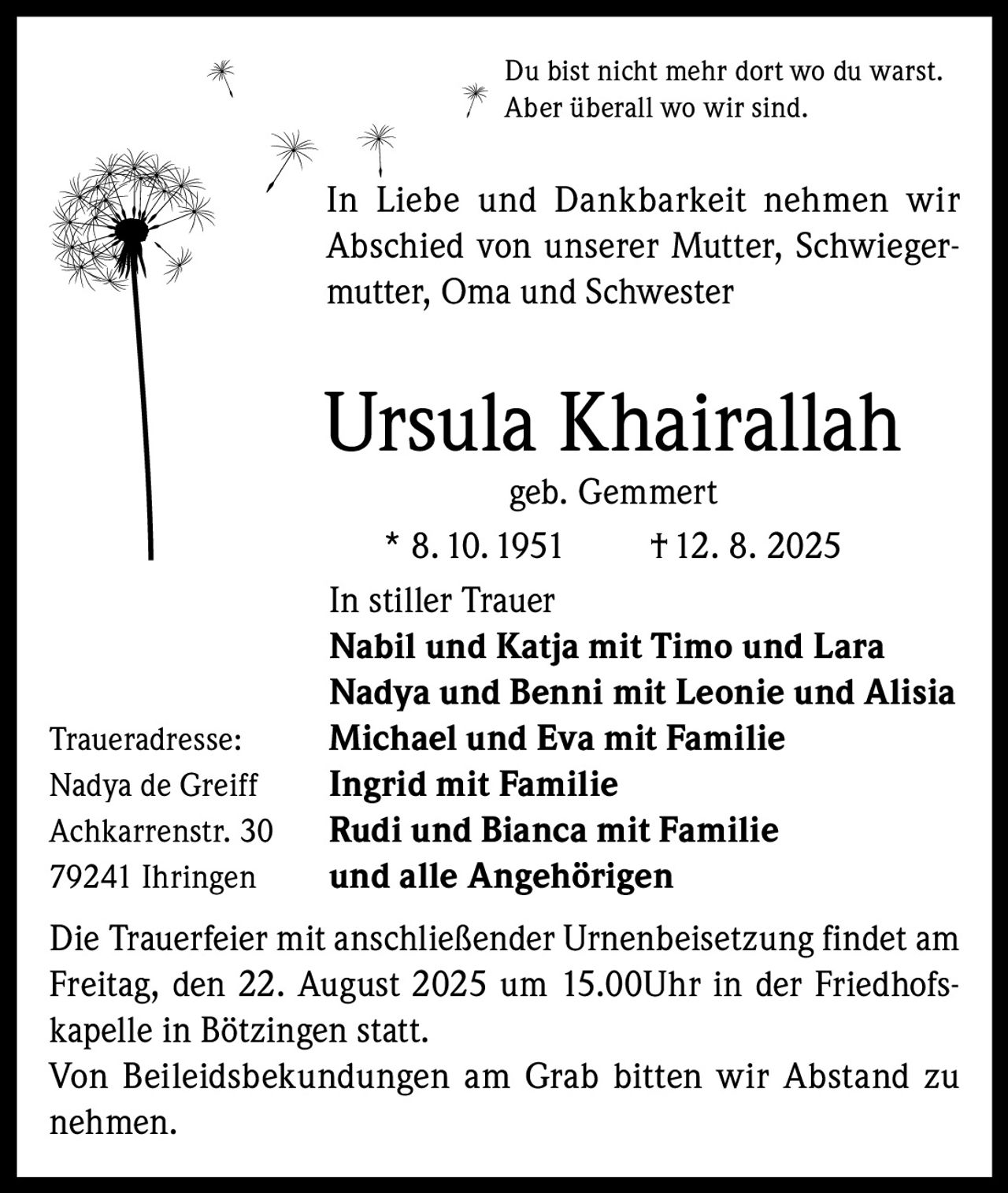 Ankündigung