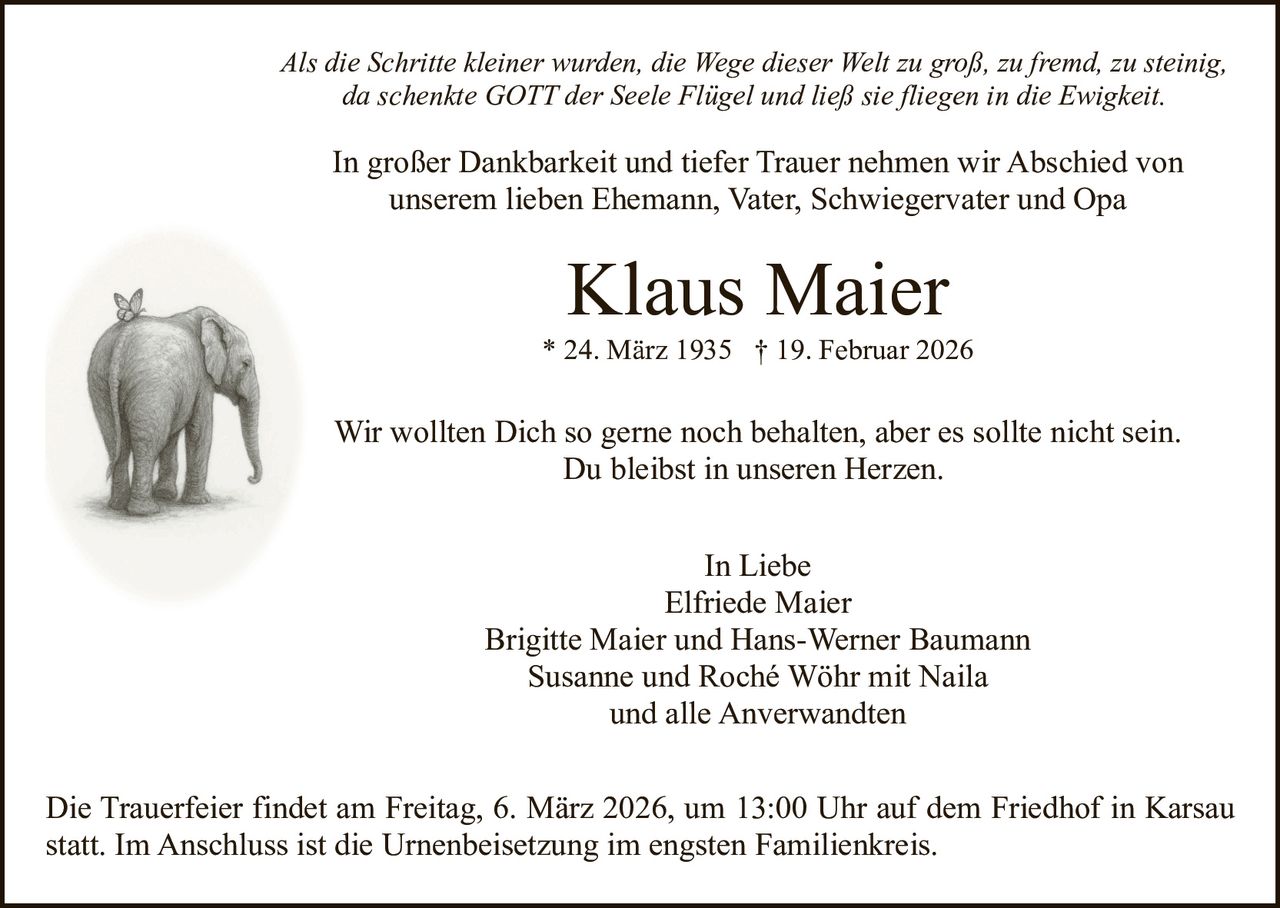Ankündigung