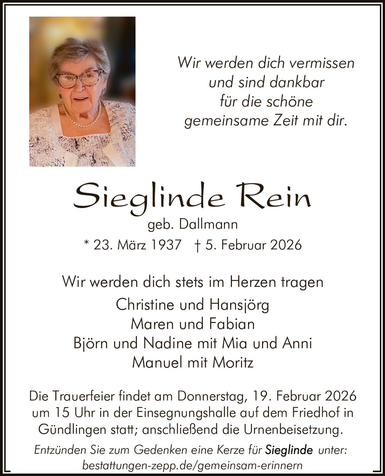 Ankündigung