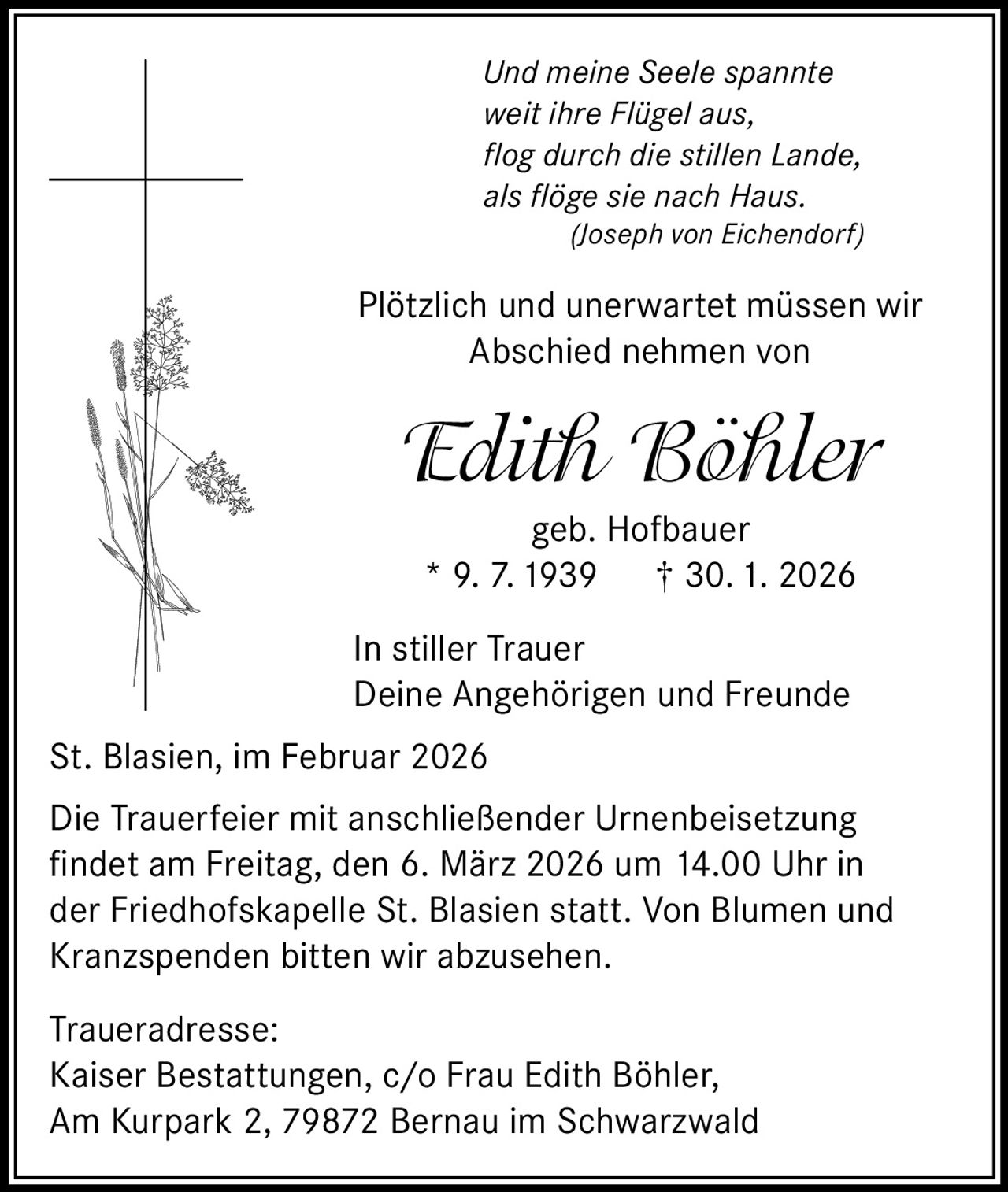 Ankündigung