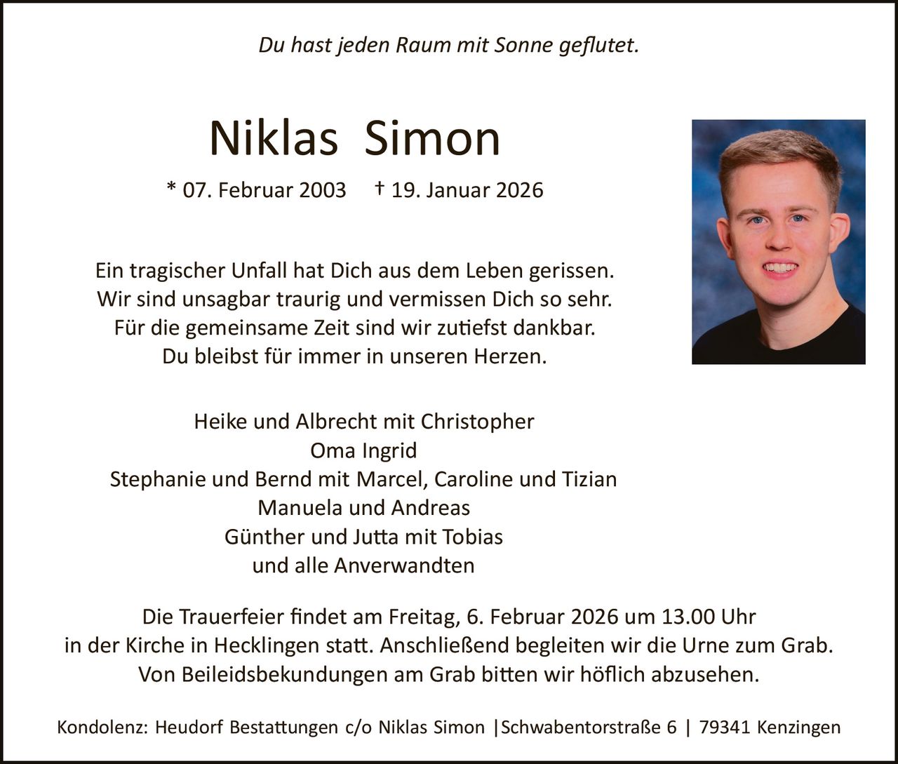 Announcement