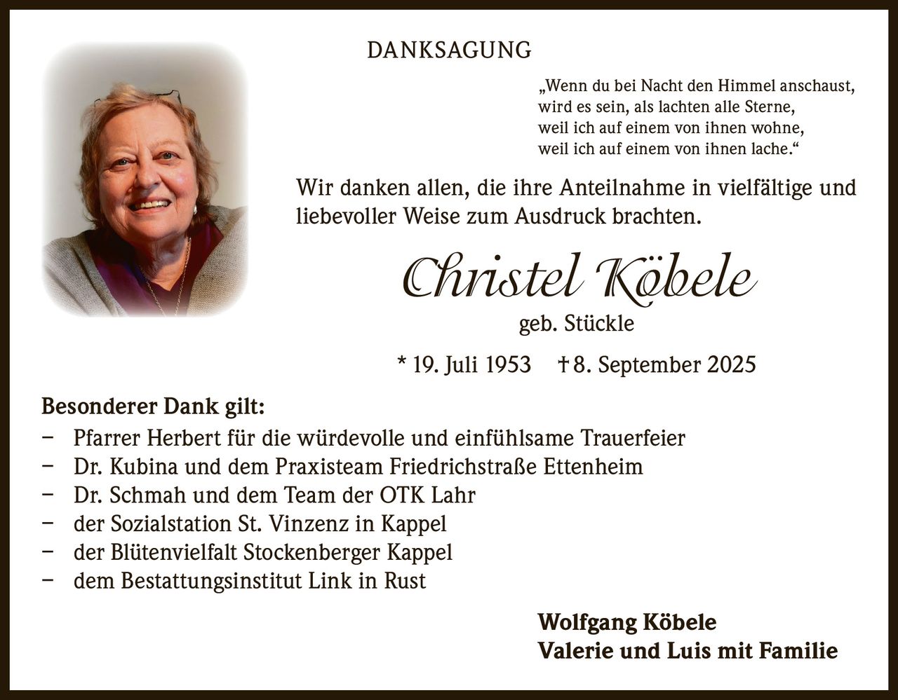 Ankündigung