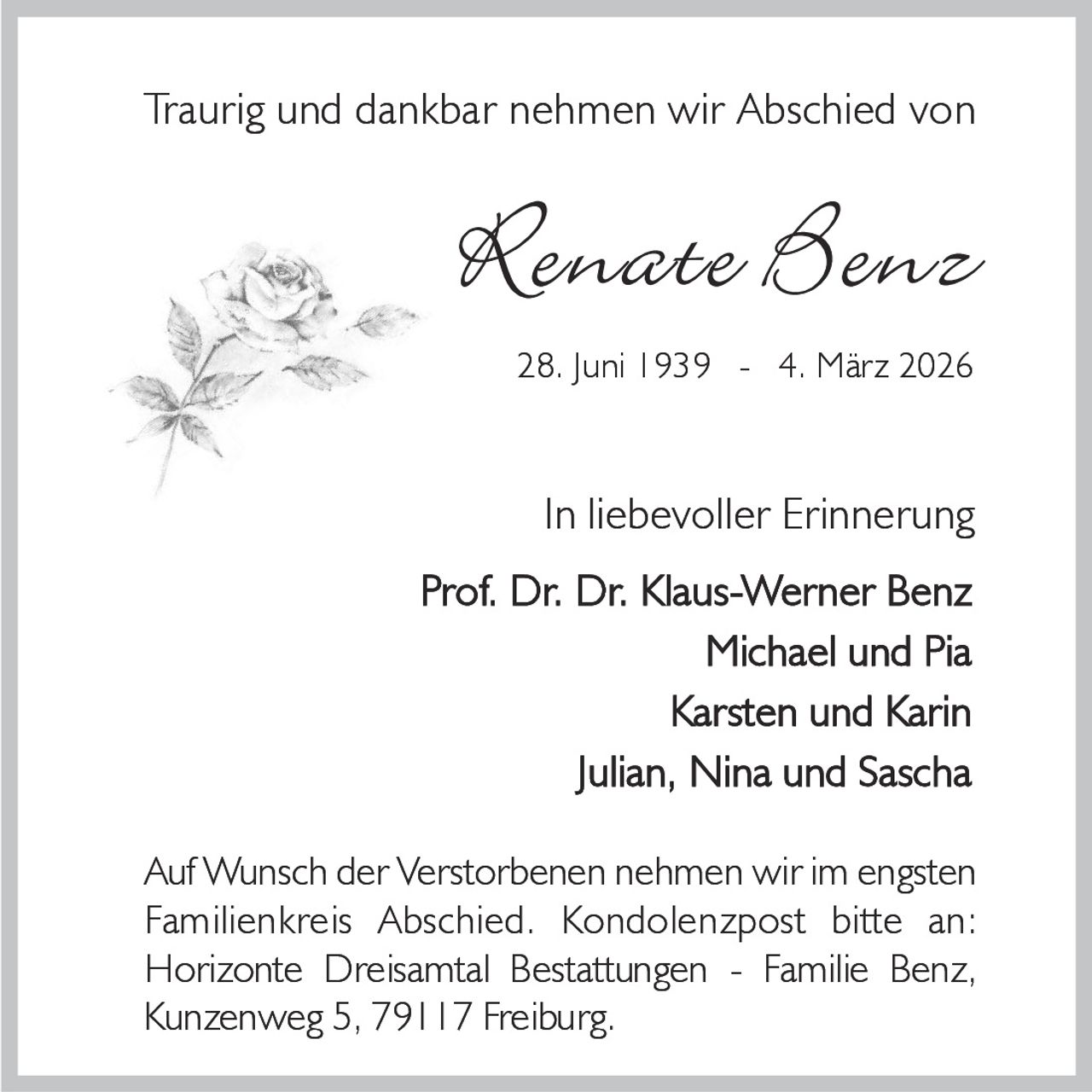 Ankündigung