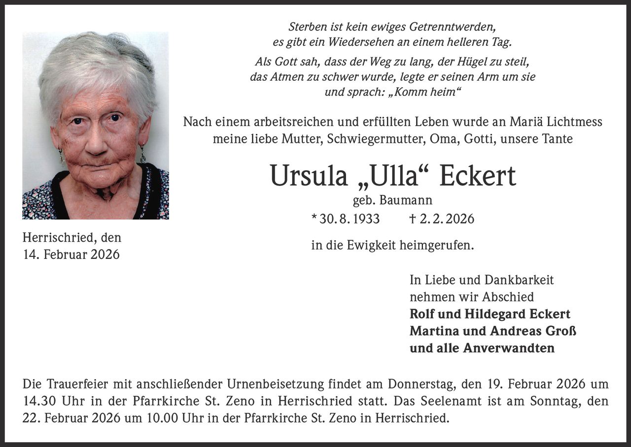 Ankündigung