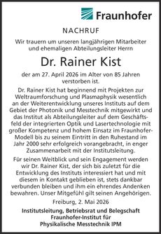 Ankündigung