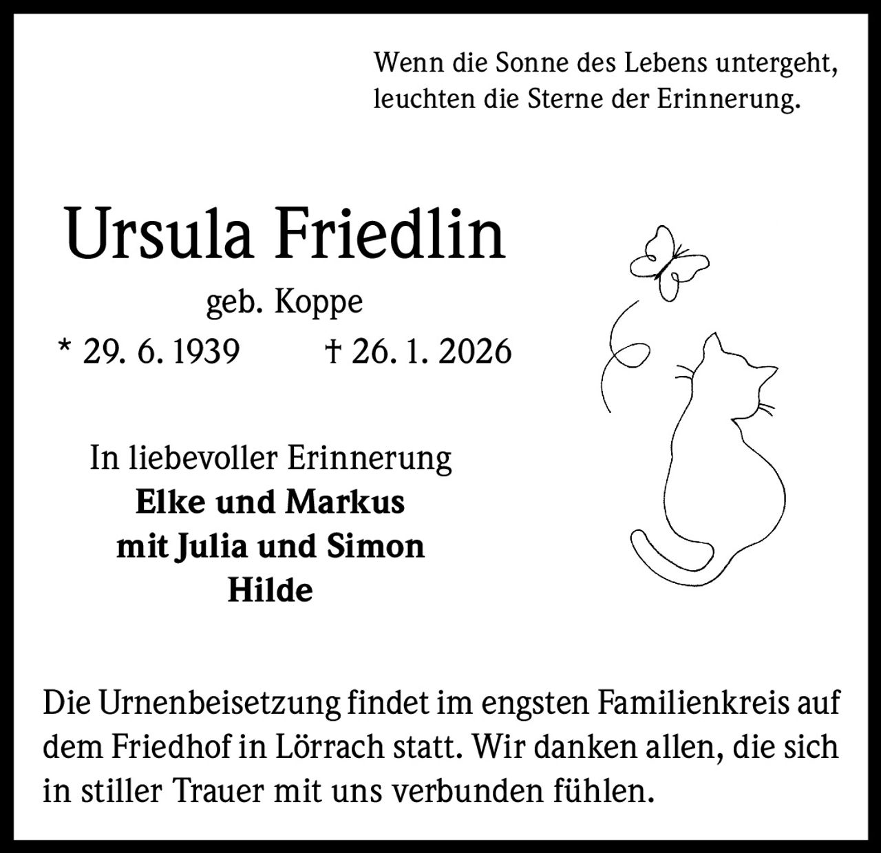 Ankündigung