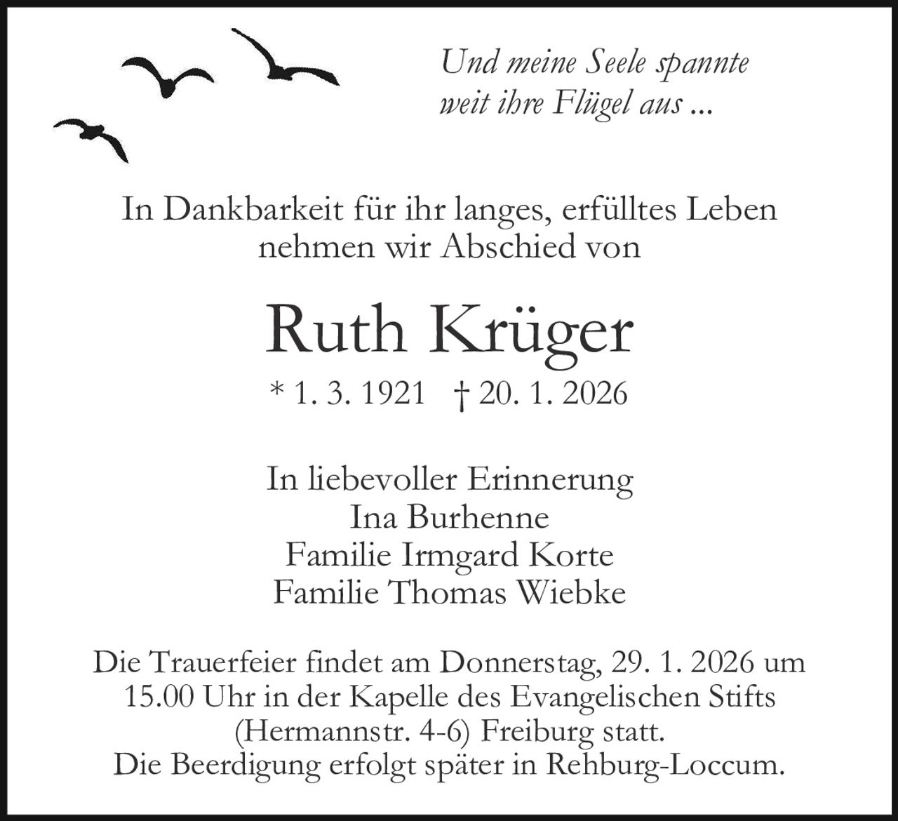 Ankündigung